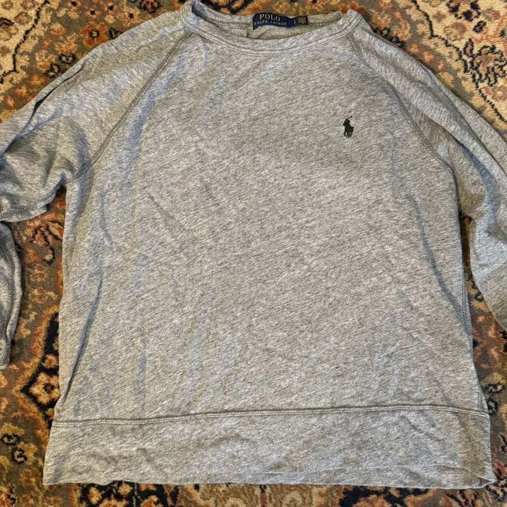 Polo by Ralph Lauren Heather Gray Crewneck